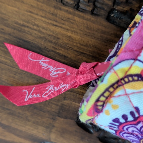 Vera Bradley Clemetine Floral Pink Tote Bag with Matching Wallet - Picture 4 of 16